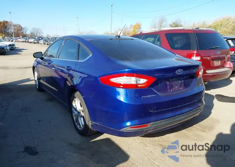 2014 Ford Fusion Se z USA, uszkodzony, nr VIN 3FA6P0H79ER186528